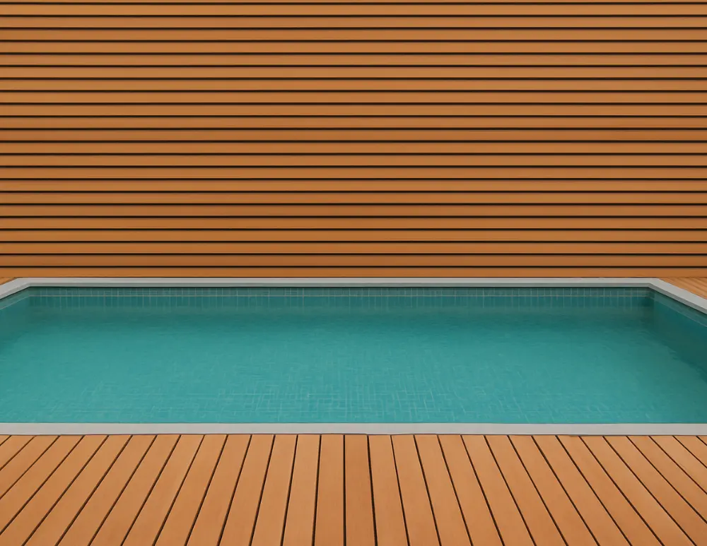 PISO CLADDING CORRUGADO TEAK