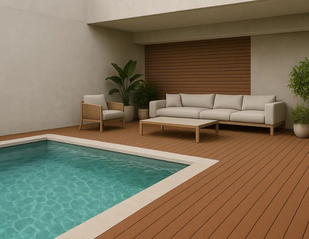 PISO CLADDING LISO TEAK