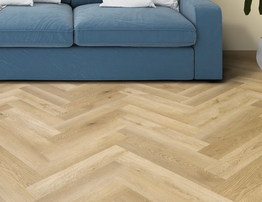 TRIBECA LAVISH (HERRINGBONE) AMBIENTADA